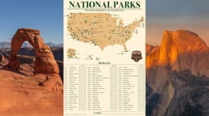 National Parks USA Bucket list